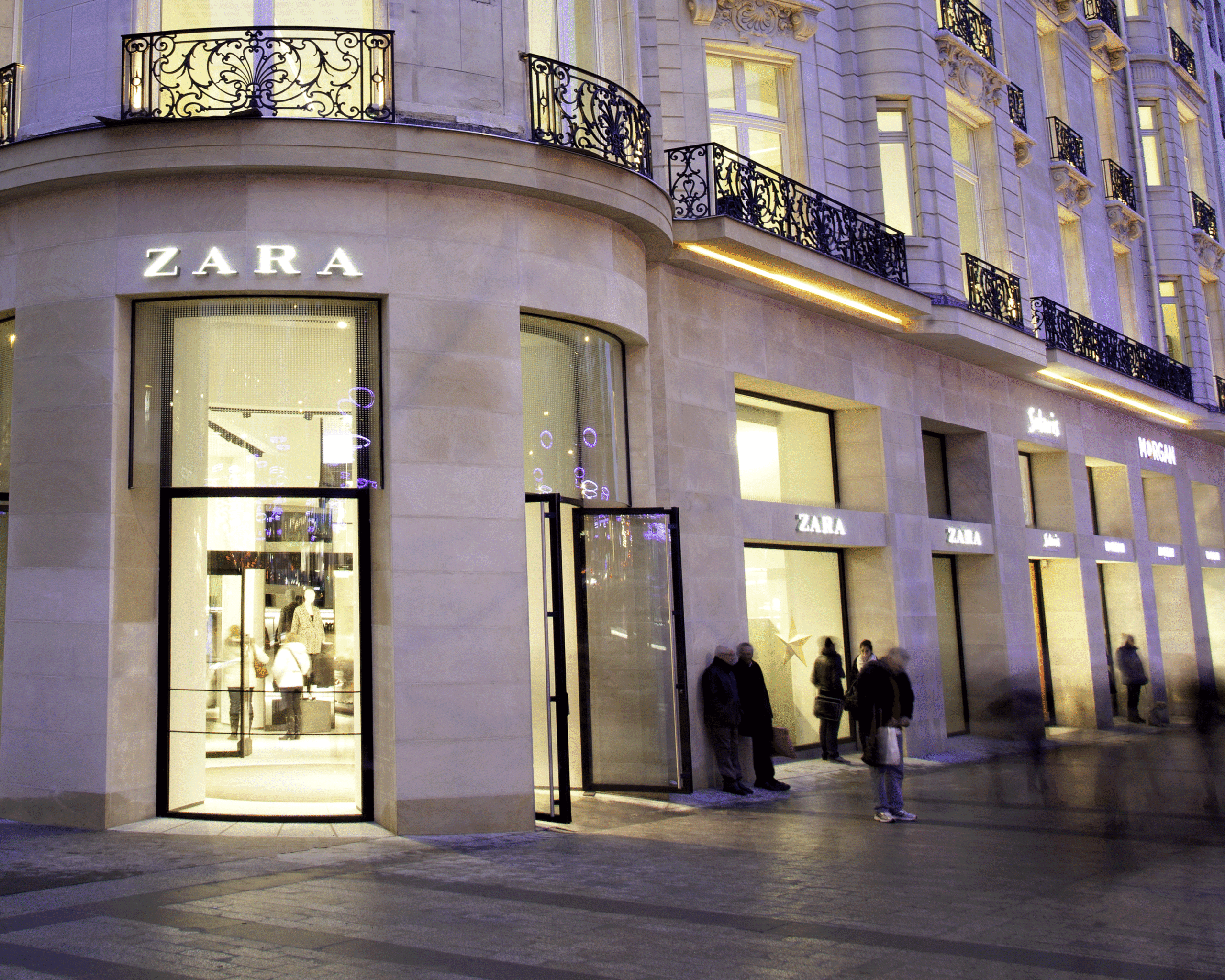 zara magasins paris