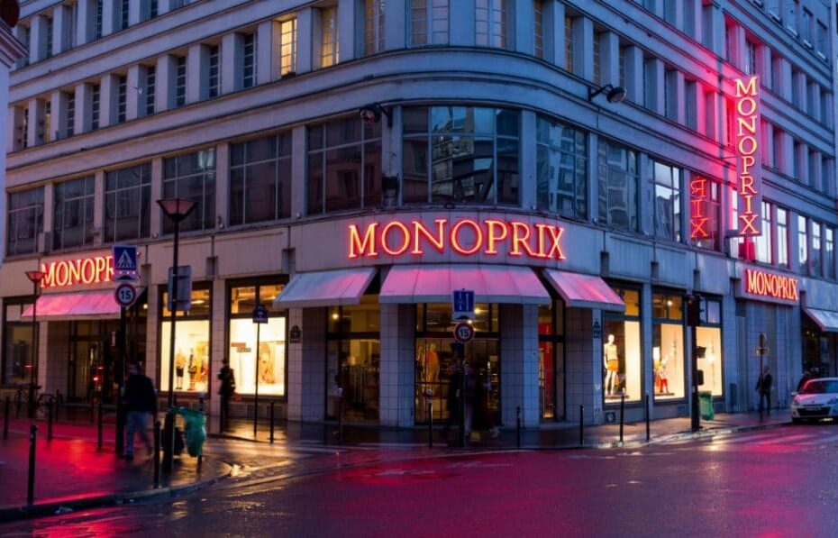 Façade de Monoprix